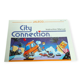 City Connection (NES, 1988) CIB Complete in Box Jaleco Super Clean