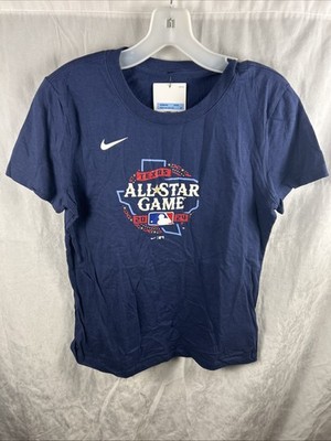 2024 MLB All-Star Game Texas Nike Women s Medium Navy T-Shirt NWT