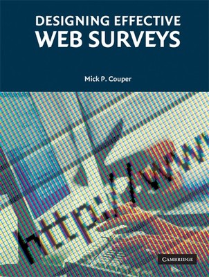 Designing Effective Web Surveys Couper Paperback Cambridge University Press