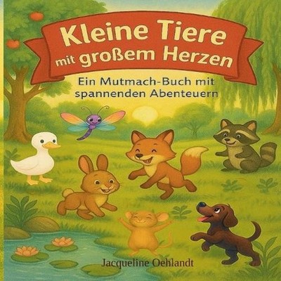 Kleine Tiere mit groem Herzen: Ein Mutmach-Buch mit spannenden Abenteuern by Jac