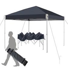10'x10' Commercial Pop UP Canopy Heavy Duty Party Tent Folding Waterproof Gazebo