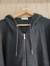 TW TAYLOR WRIGHT FELPA CON CAPPUCCIO GRIGIA VINTAGE COTONE MAGLIA MAGLIA XXL 2XL 