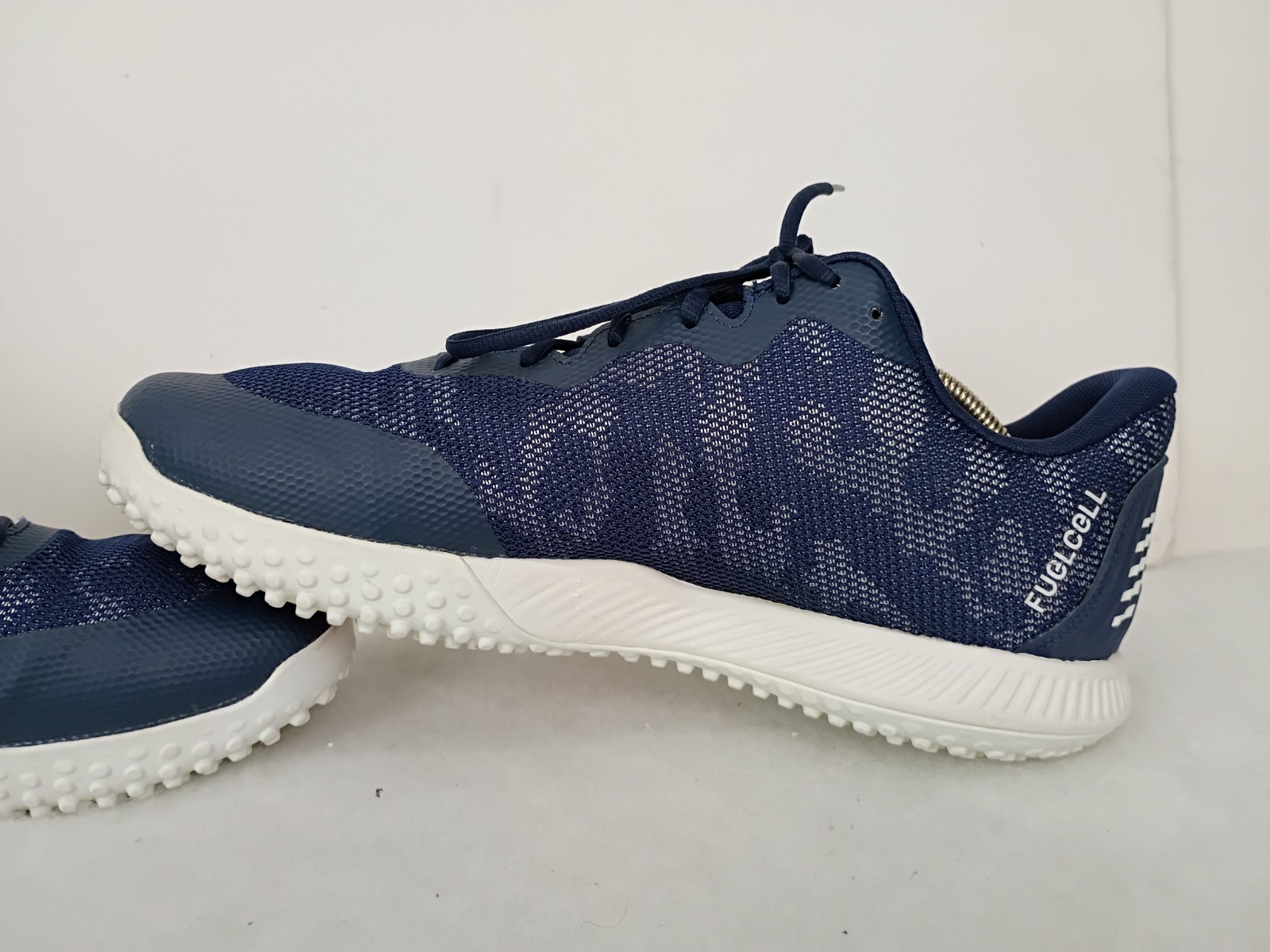 New Balance Mens 14 FuelCell 4040v7 Navy Blue White Baseball Turf Trainer Shoes thumbnail 11