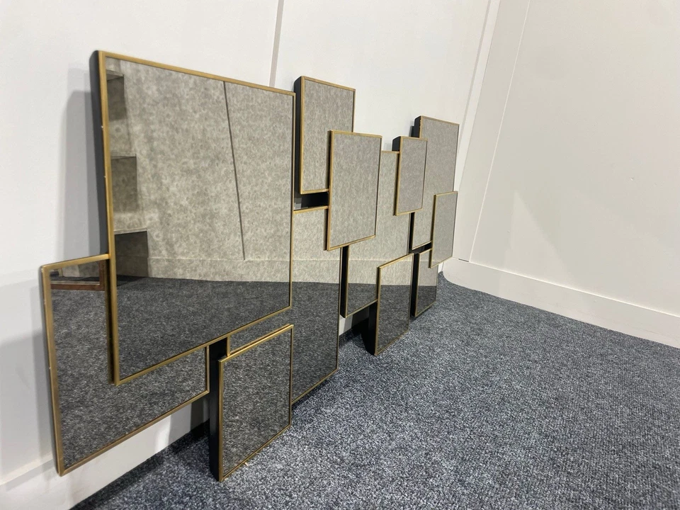 West Elm Overlapping Squares Mirror RRP £449! - Image 3 of 4