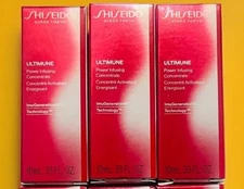 Shiseido Ultimune Power Infusing Concentrate 0.33oz 10ml/ Each NIB 3X