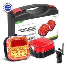 Agrieyes Halo Wireless Trailer Lights Magnetic Trailer Light Portable LED Tow