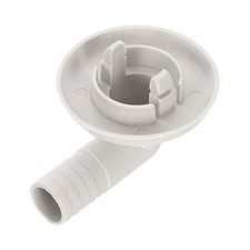 Air Conditioner Drain Hose Connector Elbow Fitting for Window AC Unit 30mm
