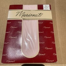 MARIONAT Vintage Pink Pantyhose Stockings Size A 5'0-5'5" 100-135 lbs