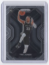 2020-21 Panini Prizm Tre Jones Rookie San Antonio Spurs #291