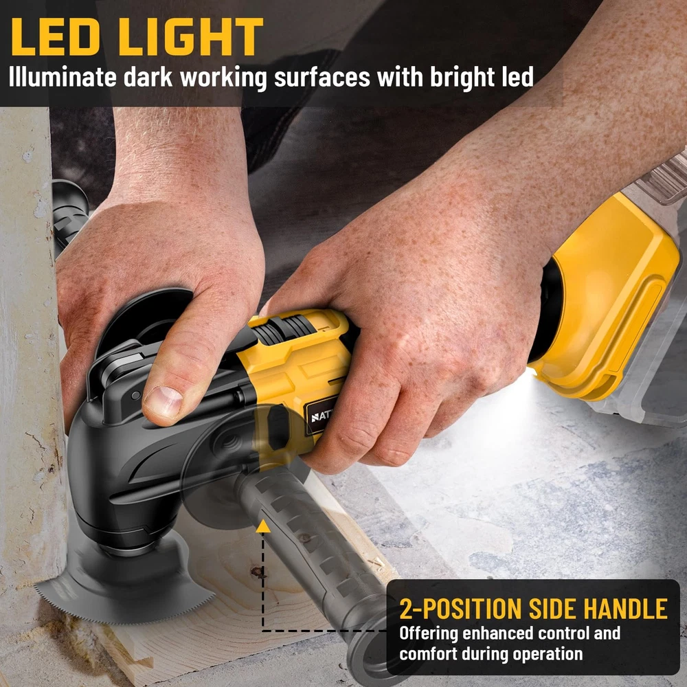DeWalt 20V Max Cordless Oscillating Multi Tool with Battery
