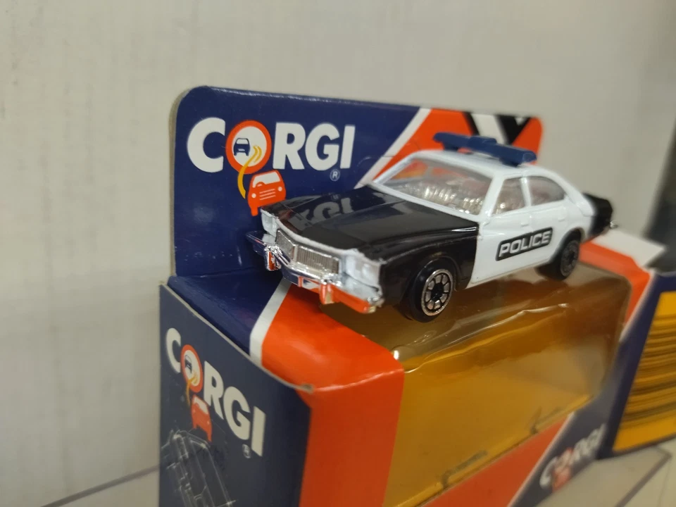 BUICK REGAL POLICE apx 1:64 CORGI J81/1 BOX - Imagen 2 de 4