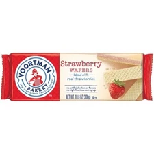 Voortman Strawberry Wafers Cookies