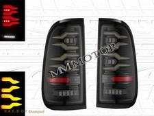 97-03 Ford F150 F-150 Alpharex Luxx Series Led Tail Lights Alphablack Ss