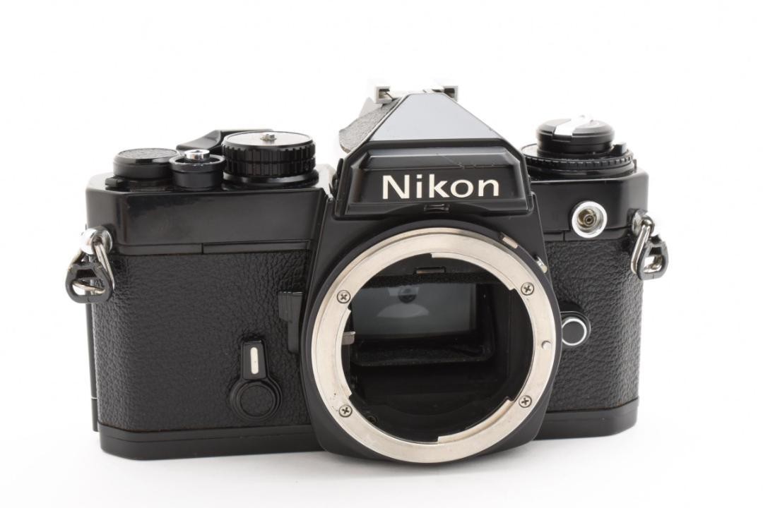 美品 NIKON FE ブラック フィルムカメラ　モルト新品交換済 M331 Nikon - 美品 NIKON FE ブラック フィルムカメラ モルト新品交換