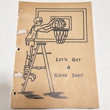 Bob Knight: LET'S GET A GOOD SHOT | Original 1969 Army Era Playbook Manual