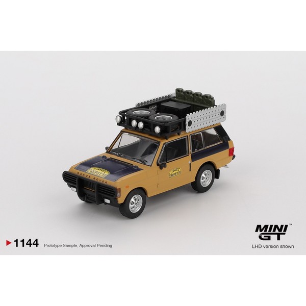 Mini Gt - Range Rover 1981 Camel Trophy Sumatra Swoboda & Mentel - MGT01144 Lhd-image