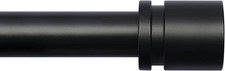 Curtain Rods for Windows 16 to 144 Inches Adjustable Length 1 Inch Diameter Wind