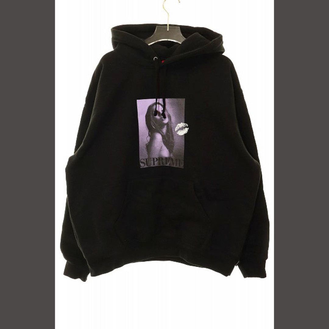 SUPREME 24AW KATE MOSS HOODED SWEATHER M BLACK SWEATSHIRT SUPREME 24AW KATE MOSS HOODED SWEATHER M BLACK SWEATSHIRT