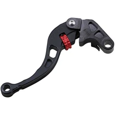 Powerstands Racing Black Apex Shorty Clutch Lever - 50-01627-22