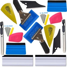 16pcs Install Wrapping Film Applicator Tools Body Kits Car Window Tinting Film 