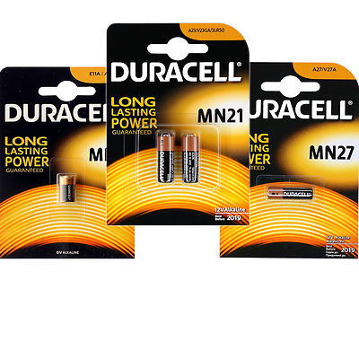 DURACELL Security MN11,MN21,MN27 Batterien 6/12 Volt Alkaline Battery Remote