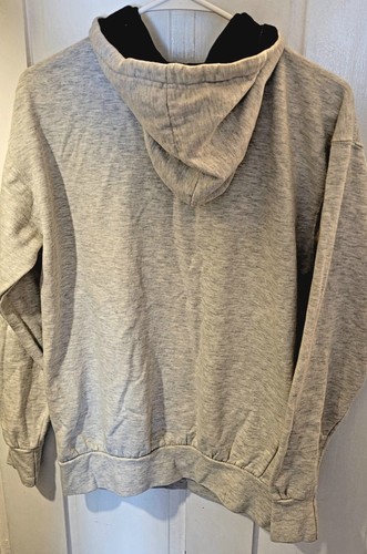 Six Flags Batman Logo DC Comics Adult Extra Small XS Hoodie Sweatshirt Gray - Picture 4 of 4