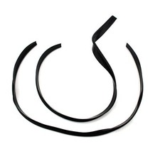 Kreidler Florett Eiertank Super Drilastic Seitendeckel Keder Satz Schwarz