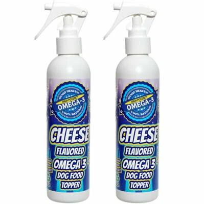 GREEN SEAL PRODUCTS Dog Food Topper Cheese Flavor 2 Bottle Deal