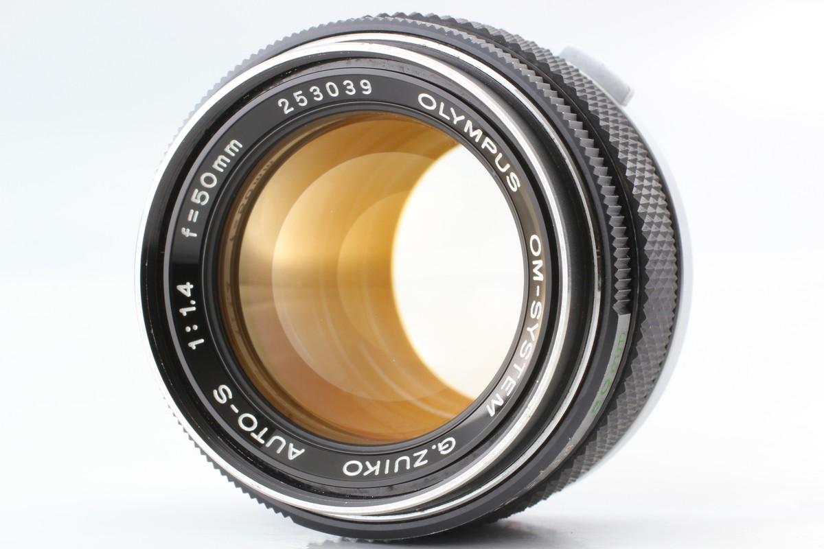 Near MINT] Olympus OM-1 OM-SYSTEM G.Zuiko Auto-S 50mm f1.4 lens