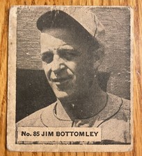 1936 V355 WORLD WIDE GUM CANADIAN GOUDEY 85 JIM BOTTOMLEY CINCINNATI REDS