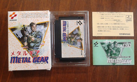 METAL GEAR PER NINTENDO FAMICOM NES JAP