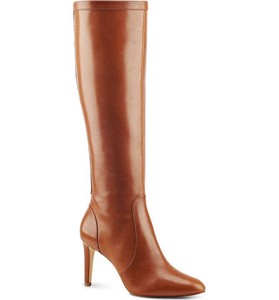 nine west cognac boots