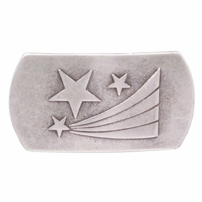 UmjuBelt Schließe ''Falling Star'' / Gürtelschnalle 4 cm