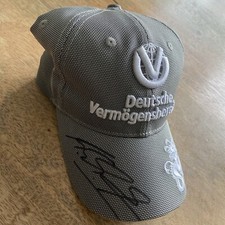 Michael Schumacher Autographe sur Casquette f1