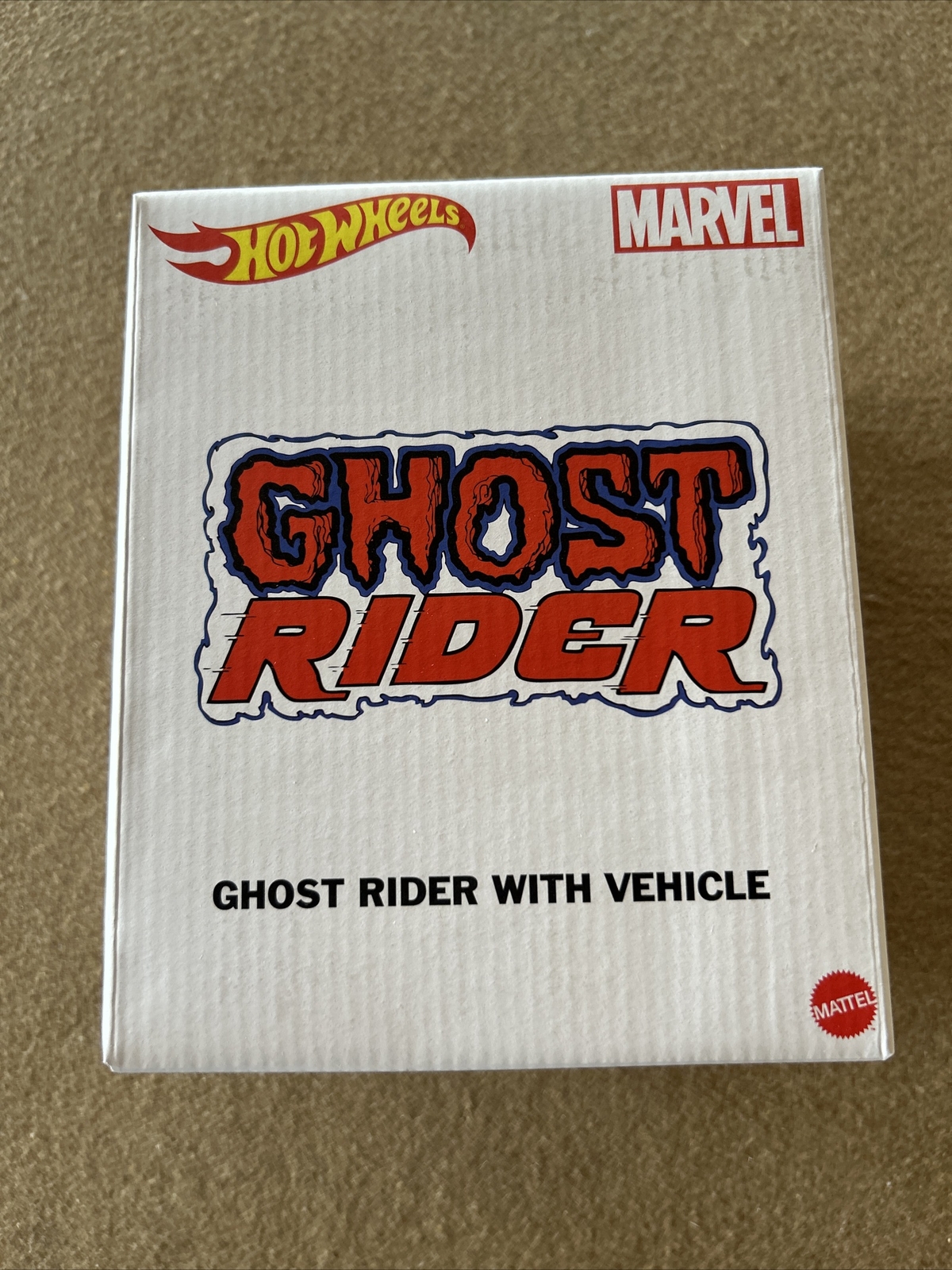 SDCC 2022 Comic Con Mattel Marvel Hot Wheels Ghost Rider Motorcycle *In