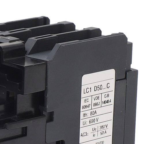 AC Contactor 50A 1NO 1NC Silver Alloy Contact Industrial Control Contactor 380V - Picture 22 of 32