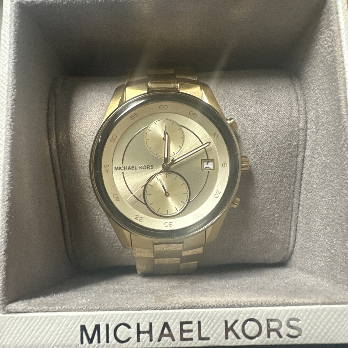 Michael Kors MK6464 Briar Gold Tone Dial Gold Tone 