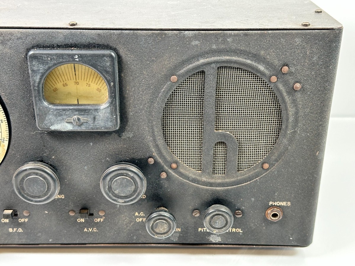 Radio Vintage Hallicrafters S-41W Skyrider Jr. - 3 Bandes SW - Fonctionne (Occasion)