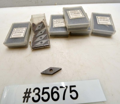 Lot of Accurate Tipped Carbide Inserts (Inv.35675)