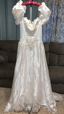 iridescent wedding dress