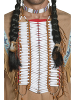 Western Authentische Indische Brustplatte Smiffys Fancy Dress KostüM ZubehöR