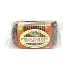 Everfresh Organic Stem Ginger Sprouted Wheat Bread YF SF NAS 400g