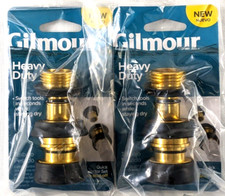 2-Pack of Gilmour Heavy Duty Threaded Female/Male Quick Connector