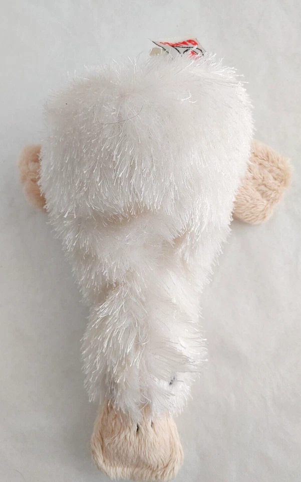 GANZ Lil' Kinz Googles Duck HS021 Plush Toy White #17897 - Image 4 of 4