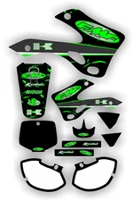 FMF Exhaust Graphic Kit fits 99-02 Kx125 Kx250 Decal Sticker Kx 125 250   1