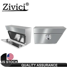 30"x10"x16" Pair of Aluminium Toolbox Under Tray Under Body Ute Truck Tool Box