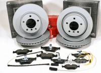 Zimmermann Bremsscheiben Set 292 Mm + 300 Mm Vorne Hinten FüR BMW 1Er [E82 E88]