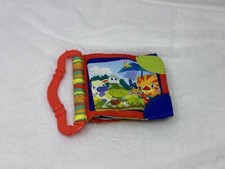 Animals Go To School SOFT BOOK 5" by 6  Baby / Infant Plush Toy By Bright Starts