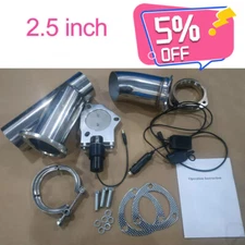 2.5'' Stainless Steel Exhaust Valve Dump valve Downpipe Kit with Manual Control