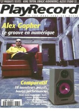 PLAYRECORD N°39 ALEX GOPHER / MONITEURS PASSIFS HTES PERFO. / KORG TRITON